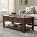 Monroe Rectangular Coffee Table with Drawers