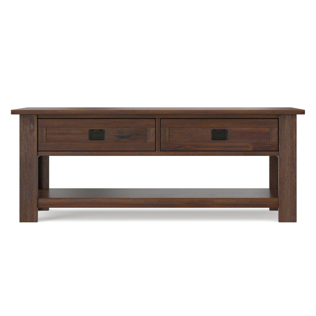 Monroe Rectangular Coffee Table with Drawers