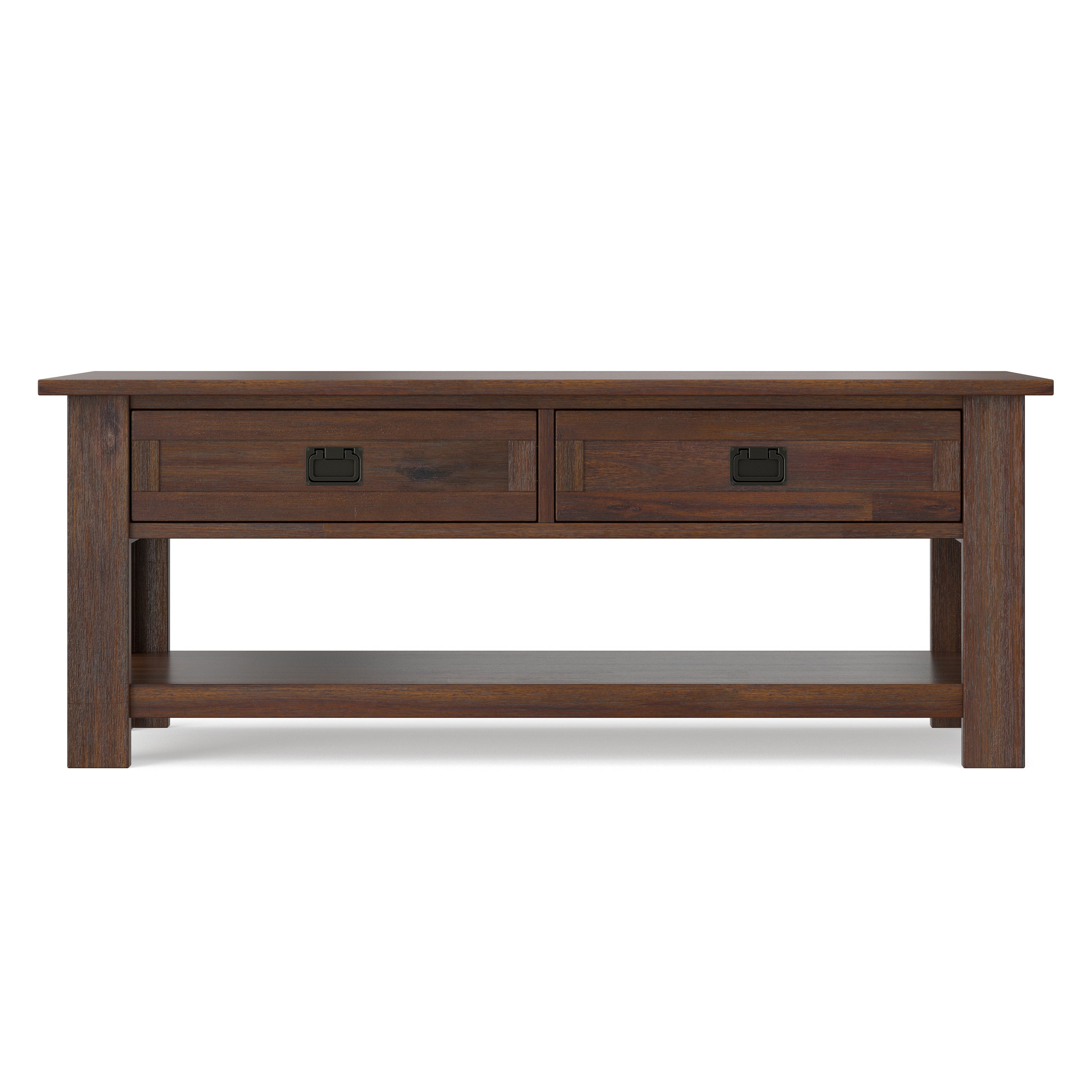 Monroe Rectangular Coffee Table with Drawers