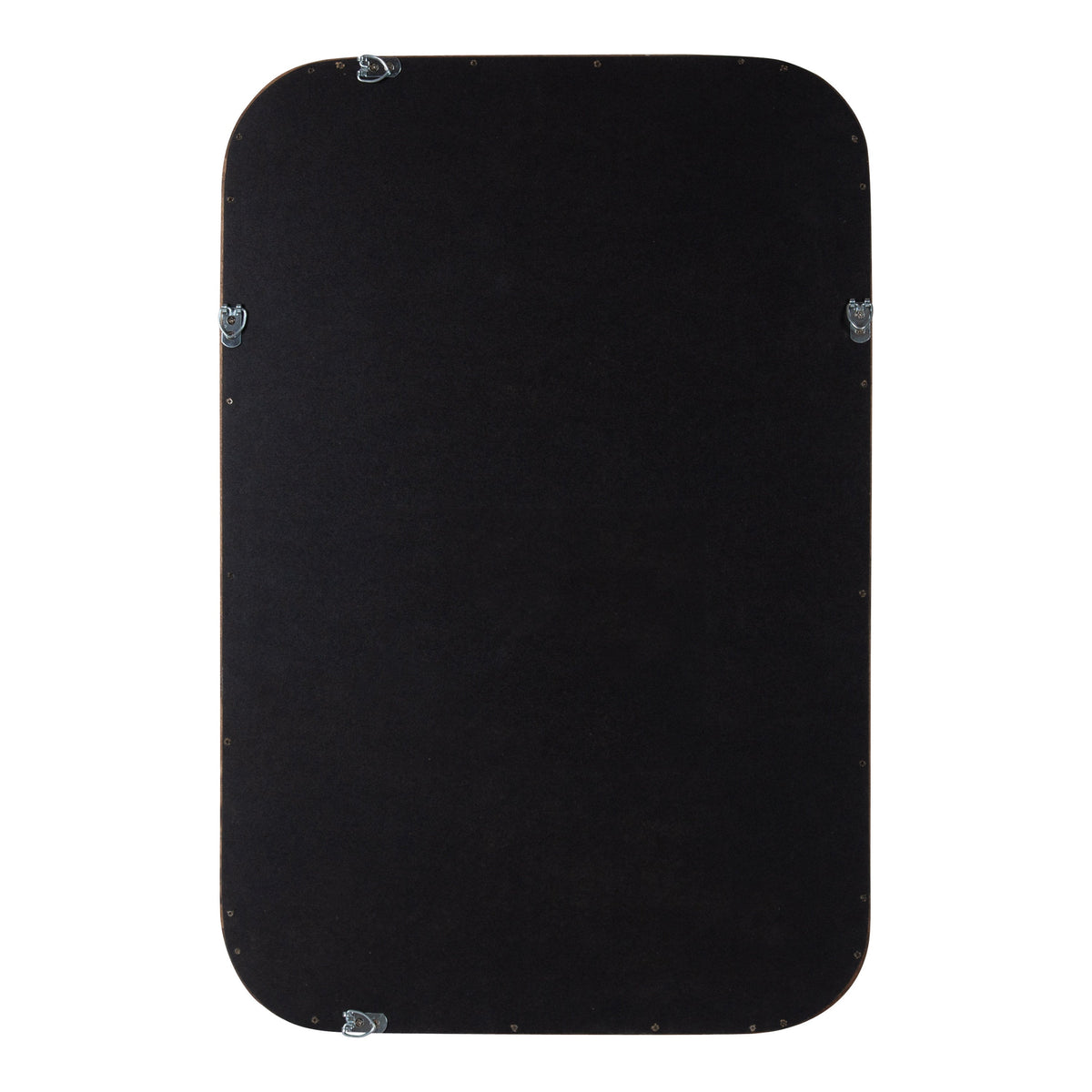 Hutton Wood Framed Radius Rectangle Mirror