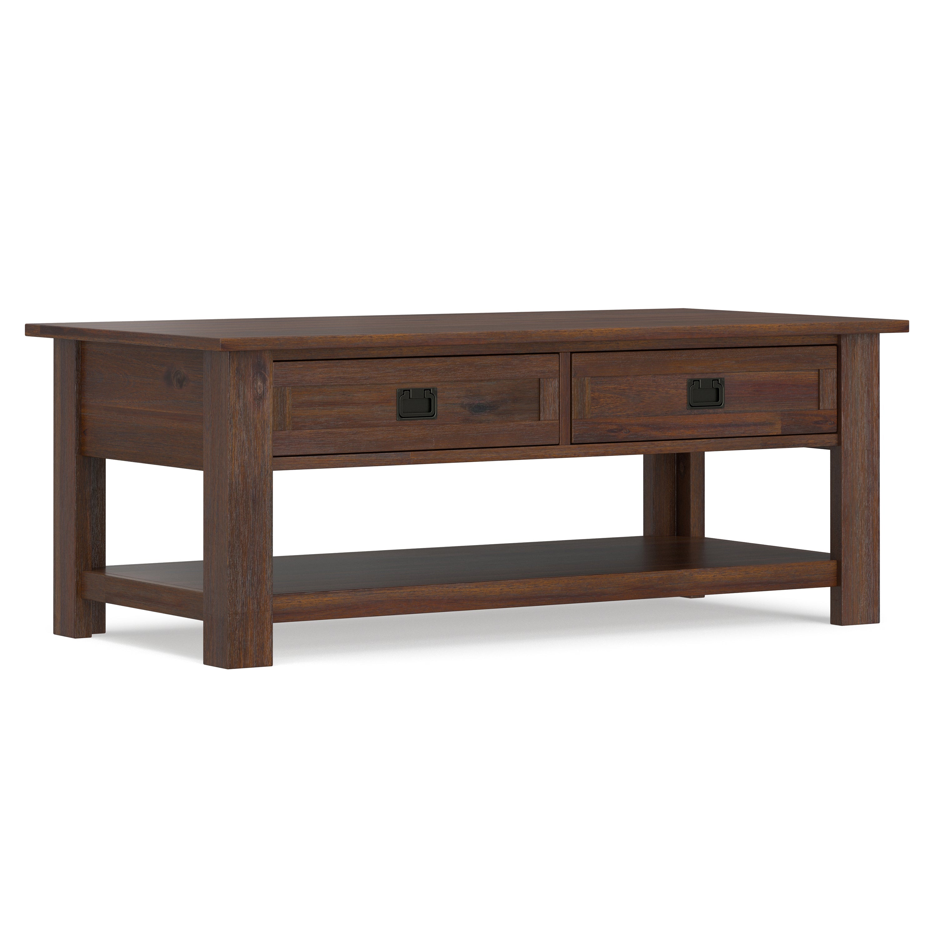 Monroe Rectangular Coffee Table with Drawers