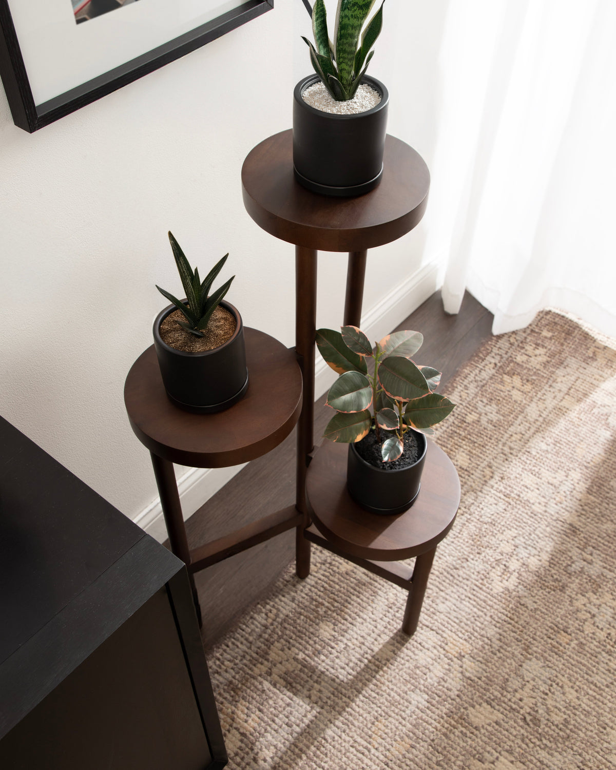 Fitley Wooden Plant Stand