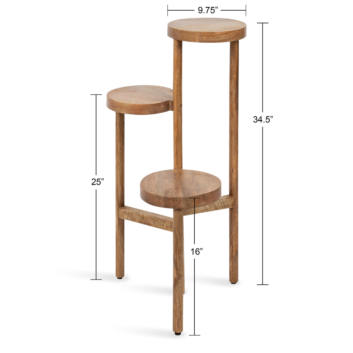 Fitley Wooden Plant Stand