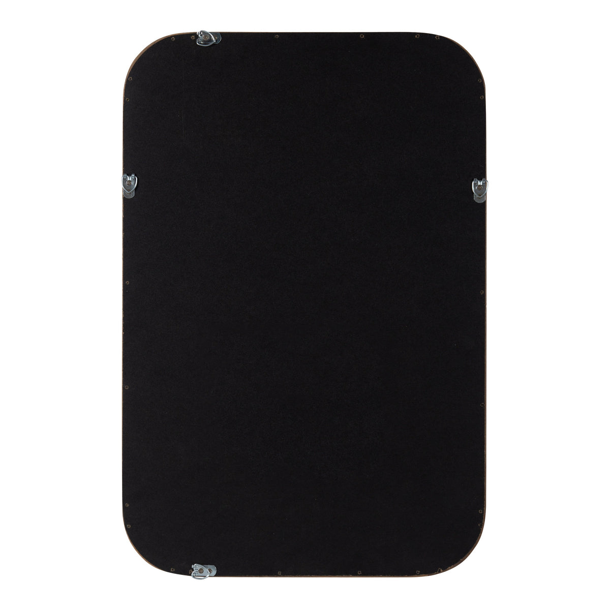 Hutton Wood Framed Radius Rectangle Mirror